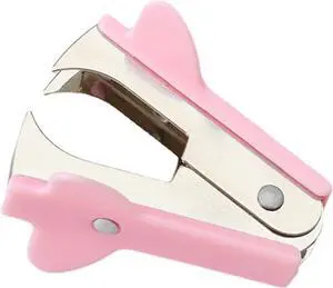 Pink Staple Remover, Staple Puller Tool, Modern Plastic Office School Supplies Pink Staple Remover, Staple Puller Tool, Modern Plastic Office School Supplies