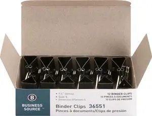 Business Source Binder Clip 36551-1 Each Business Source Binder Clip 36551-1 Each
