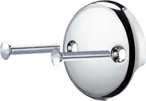 Uni-Green Universal Tub Overflow Faceplate, Polished Chrome, Solid Brass Construction (2-Hole) Uni-Green Universal Tub Overflow Faceplate, Polished Chrome, Solid Brass Construction (2-Hole)