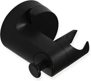 Hand held Showerhead Holder Wall Mounted - Wide Anlge Adustable - Bathroom Suction Cup Shower Hose Holder (Matte Black) Hand held Showerhead Holder Wall Mounted - Wide Anlge Adustable - Bathroom Suction Cup Shower Hose Holder (Matte Black)