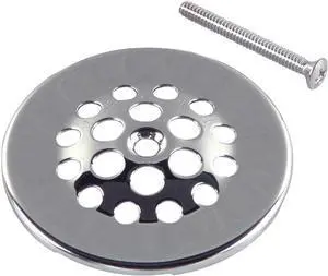 Danco Tub/Shower Grid Drain Strainer, 2-7/8 in, Chrome (88926) Danco Tub/Shower Grid Drain Strainer, 2-7/8 in, Chrome (88926)