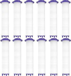12 Pieces Hydro Jet Shower Head Filter, High Pressure Handheld Vortex Turbo Fan Shower Heads Filter 12 Pieces Hydro Jet Shower Head Filter, High Pressure Handheld Vortex Turbo Fan Shower Heads Filter