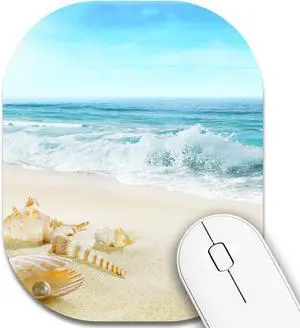 Small Mouse PadMini Mouse Pad 6 x 7 Inchfor Laptop Keyboard Tray Wireless Mouse Home Office Travelwith Non-Slip Rubber Base, Waterproof Mouse MatBeach Shells Small Mouse PadMini Mouse Pad 6 x 7 Inchfor Laptop Keyboard Tray Wireless Mouse Home Office Travelwith Non-Slip Rubber Base, Waterproof Mouse MatBeach Shells
