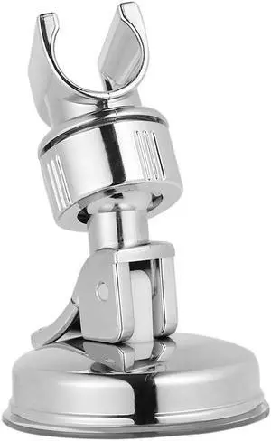 1 Pack Shower Head Holder Suction Cup Shower Head Holder | Adjustable Height Wall Mount Shower Wand Holder Bracket ABS, Removable Handheld Shower Head Holder Silver 1 Pack Shower Head Holder Suction Cup Shower Head Holder | Adjustable Height Wall Mount Shower Wand Holder Bracket ABS, Removable Handheld Shower Head Holder Silver