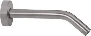 Shower Arm,8 Inch Stainless Steel Wall-Mounted Shower Head Arm,Brushed Nickel,6Z2MK Shower Arm,8 Inch Stainless Steel Wall-Mounted Shower Head Arm,Brushed Nickel,6Z2MK