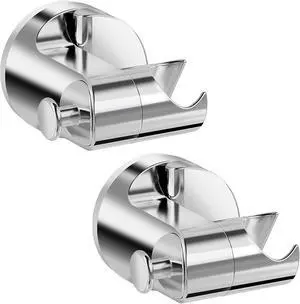 Shower Head Holder with Suction Cup, Adjustable Wall Mounted Handheld Shower Wand Bracket Hose Holder with Hook for Bathroom, Removable & Rust-Resistant & Waterproof, No Drill, Silver Shower Head Holder with Suction Cup, Adjustable Wall Mounted Handheld Shower Wand Bracket Hose Holder with Hook for Bathroom, Removable & Rust-Resistant & Waterproof, No Drill, Silver