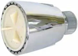 Kissler 776-0010 Chrome Plated Showerhead with Black Face Kissler 776-0010 Chrome Plated Showerhead with Black Face