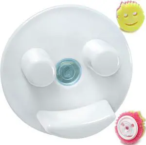 BeraTek Scrub Daddy Caddy Organizer for Sink, Fits Scrub Mommy Sponge | Sponge Daddy Holder with Suction Cup, Scrub Daddy Holder for Kitchen Sink, Dishwasher Safe White, 1 Pack BeraTek Scrub Daddy Caddy Organizer for Sink, Fits Scrub Mommy Sponge | Sponge Daddy Holder with Suction Cup, Scrub Daddy Holder for Kitchen Sink, Dishwasher Safe White, 1 Pack
