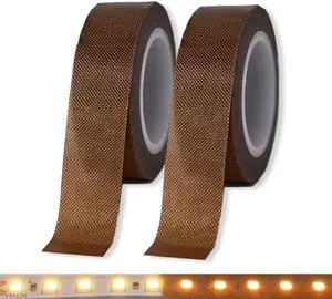 Light Dimming Tape 2 PCS 0.59inx29ft Led Light Strip Masking Tape Lighting Soften Cover Sticker, Coffee-Colored Light Dimming Tape 2 PCS 0.59inx29ft Led Light Strip Masking Tape Lighting Soften Cover Sticker, Coffee-Colored