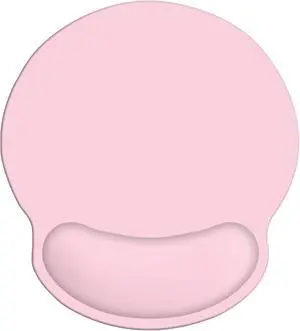Mouse Pad with Wrist Rest Support, Ergonomic Gaming Mouse Pad with Non-Slip PU Base for Computer, Laptop, Office and Home, Easy Typing & Pain Relief (Pink) Mouse Pad with Wrist Rest Support, Ergonomic Gaming Mouse Pad with Non-Slip PU Base for Computer, Laptop, Office and Home, Easy Typing & Pain Relief (Pink)