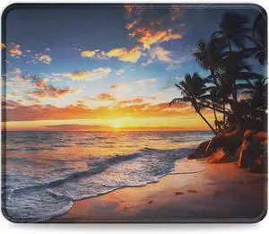 JIKIOU Mouse Pad with Stitched Edge, Portable Size-10.2x8.3in Sunset | Anti-Fray, Comfortable Smooth Lycra Surface, Non-Slip Rubber Base, Machine Washable Fade-resistant, Compatible with All Mice JIKIOU Mouse Pad with Stitched Edge, Portable Size-10.2x8.3in Sunset | Anti-Fray, Comfortable Smooth Lycra Surface, Non-Slip Rubber Base, Machine Washable Fade-resistant, Compatible with All Mice
