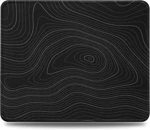 JIKIOU Mouse Pad with Stitched Edge, Portable Size-10.2x8.3in Contour | Anti-Fray, Comfortable Smooth Lycra Surface, Non-Slip Rubber Base, Machine Washable Fade-resistant, Compatible with All Mice JIKIOU Mouse Pad with Stitched Edge, Portable Size-10.2x8.3in Contour | Anti-Fray, Comfortable Smooth Lycra Surface, Non-Slip Rubber Base, Machine Washable Fade-resistant, Compatible with All Mice