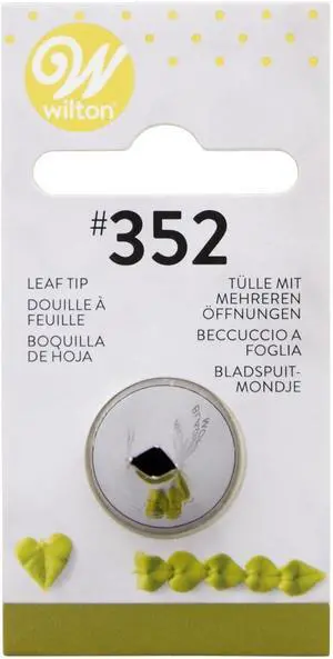 Wilton Decorating Tip, No.352 Leaf Wilton Decorating Tip, No.352 Leaf