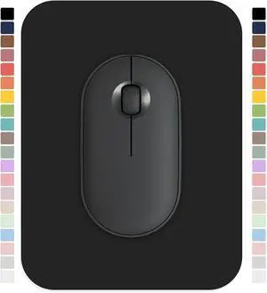 Small Mouse pad, with Edge-Sewn Design, extends Service Life by Twice, occupying the Optimal Size for the Mouse and Wrist Position. (Black) Small Mouse pad, with Edge-Sewn Design, extends Service Life by Twice, occupying the Optimal Size for the Mouse and Wrist Position. (Black)