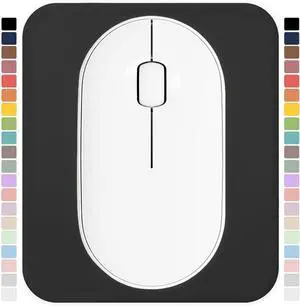 mini Mouse pad Features a Stitched-Edge Design that Doubles its lifespan and Takes up only the Space Needed for Mouse Movement. (Black) mini Mouse pad Features a Stitched-Edge Design that Doubles its lifespan and Takes up only the Space Needed for Mouse Movement. (Black)
