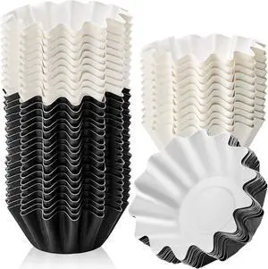 Boao 100 Pcs Reusable Wax Melt Liners,Black, White | Leakproof Wax Cups for Any Wax Cubes Scented Warmers, Fit Electric Melters Burners, Easy Clean Warmer Liner Inserts Boao 100 Pcs Reusable Wax Melt Liners,Black, White | Leakproof Wax Cups for Any Wax Cubes Scented Warmers, Fit Electric Melters Burners, Easy Clean Warmer Liner Inserts
