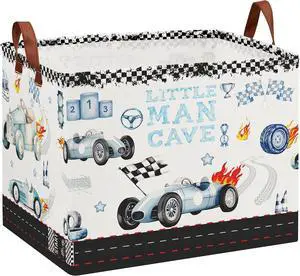 Car Themed Room Decor Basket, Kids Vintage Car Laundry Hampers,Storage Bins,Tire Toy Box for Boys, Blue Basket for Gifts Empty(Vintage Blue) Car Themed Room Decor Basket, Kids Vintage Car Laundry Hampers,Storage Bins,Tire Toy Box for Boys, Blue Basket for Gifts Empty(Vintage Blue)