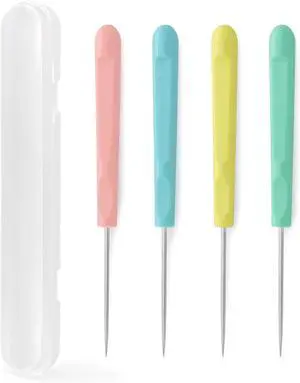 4Pcs Sugar Stir Needle Scriber Needle Cookie Decorating Supplies Tool 5.2" 4Pcs Sugar Stir Needle Scriber Needle Cookie Decorating Supplies Tool 5.2"
