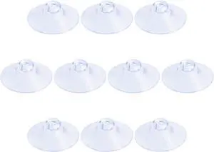 Pawfly 10 Pack Suction Cups 1.2 Inch, PVC Plastic Sucker Without Hooks for Home Kitchen Bathroom Organization Christmas Decoration Window Pawfly 10 Pack Suction Cups 1.2 Inch, PVC Plastic Sucker Without Hooks for Home Kitchen Bathroom Organization Christmas Decoration Window