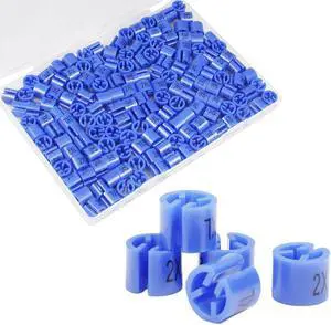 150Pcs Clothes Hanger Size Color-Coding Garment Size Markers | Plastic Hangers Size Tags, Fit 3.5mm Rod for Clothing Snap Number Labels Accessories Color Coding, (Blue-2XL) 150Pcs Clothes Hanger Size Color-Coding Garment Size Markers | Plastic Hangers Size Tags, Fit 3.5mm Rod for Clothing Snap Number Labels Accessories Color Coding, (Blue-2XL)