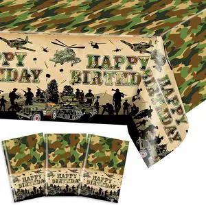 Avezano 3pcs Camo Birthday Party Decorations Camouflage Tablecloth Plastic 108x54 Soldier Military Theme Party Supplies Cake Table Decor Supplies Avezano 3pcs Camo Birthday Party Decorations Camouflage Tablecloth Plastic 108x54 Soldier Military Theme Party Supplies Cake Table Decor Supplies