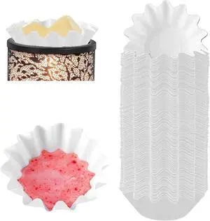 50 Wax Melt Liners for Wax Warmer, White | Scented Wax Melt Cups|Candle Cubes Melt Containers|Wax Burner Tarts Holder|Disposable|Leakproof 50 Wax Melt Liners for Wax Warmer, White | Scented Wax Melt Cups|Candle Cubes Melt Containers|Wax Burner Tarts Holder|Disposable|Leakproof