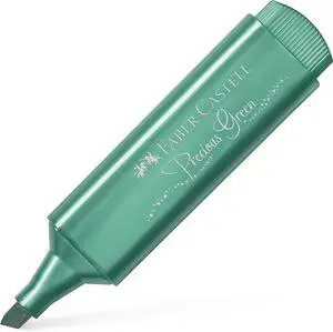 Faber-Castell 154639 Highlighter TL 46, Metallic Green, 1 Piece Faber-Castell 154639 Highlighter TL 46, Metallic Green, 1 Piece