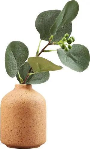 Ceramic Vase - Simple Vase for Flowers Plants, Small Modern Minimalist Ceramic Vase, Dried Flower Vase, Flower Arrangement Decorative Shooting Props, Best Decoration (Brown) Ceramic Vase - Simple Vase for Flowers Plants, Small Modern Minimalist Ceramic Vase, Dried Flower Vase, Flower Arrangement Decorative Shooting Props, Best Decoration (Brown)