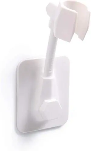 Adjustable Bathroom Shower Head Holder Wall Mounted Hand Shower Holder Shower Brackets Bathroom Accessories for Sprayer Tool (White) Adjustable Bathroom Shower Head Holder Wall Mounted Hand Shower Holder Shower Brackets Bathroom Accessories for Sprayer Tool (White)