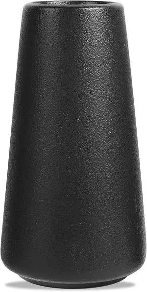 Black Ceramic Vase - Modern Flower Vase for Home Decor - Cute Vase for Pampas Grass - Desk Aesthetic Room Decor- Farmhouse Decor - Living Room - Dining Table - Office - Kitchen Shelf Black Ceramic Vase - Modern Flower Vase for Home Decor - Cute Vase for Pampas Grass - Desk Aesthetic Room Decor- Farmhouse Decor - Living Room - Dining Table - Office - Kitchen Shelf