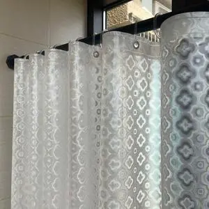 EVA 8G Bathroom Shower Curtain Liner, Heavy Duty Waterproof Shower Curtain Liner with Magnets Thick Plastic Shower Curtains 72x72 Inch, 12 Hooks EVA 8G Bathroom Shower Curtain Liner, Heavy Duty Waterproof Shower Curtain Liner with Magnets Thick Plastic Shower Curtains 72x72 Inch, 12 Hooks