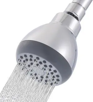3" High Pressure Shower Head, Powerful Pressure Boosting Rain Showerhead, with Adjustable Swivel Brass Ball Joint for Relaxing and Comfortable Shower Experience (Chrome) 3" High Pressure Shower Head, Powerful Pressure Boosting Rain Showerhead, with Adjustable Swivel Brass Ball Joint for Relaxing and Comfortable Shower Experience (Chrome)