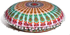 Large Round seat Floor Cushion Chair Ottoman Cover Pouf Pillow Meditation Floor Cushions for Adults Seating pouffe Ottoman Throw Covers Craft Room Furniture for Sitting Cover 22 Inches (Musturd) Large Round seat Floor Cushion Chair Ottoman Cover Pouf Pillow Meditation Floor Cushions for Adults Seating pouffe Ottoman Throw Covers Craft Room Furniture for Sitting Cover 22 Inches (Musturd)