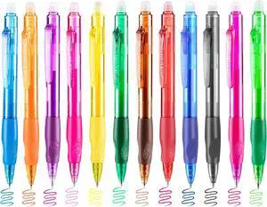 Aozora Erasable Pens Click Fine Point 0.7 mm Retractable Erasable Gel Pens for Completing Sudoku and Crossword Puzzles 12 Pack (Multicolor) Aozora Erasable Pens Click Fine Point 0.7 mm Retractable Erasable Gel Pens for Completing Sudoku and Crossword Puzzles 12 Pack (Multicolor)