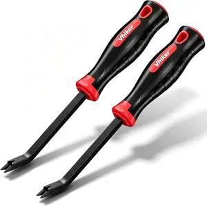 2 Pack Heavy Duty Upholstery Staple Remover Tool, Non-Slip Handle Carpet Staple Remover | Effortless Tool for Wood Staple, Floor Staple, Industrial Staple 2 Pack Heavy Duty Upholstery Staple Remover Tool, Non-Slip Handle Carpet Staple Remover | Effortless Tool for Wood Staple, Floor Staple, Industrial Staple