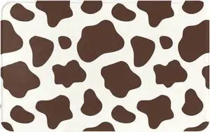 Cow Print Rug Bathroom Rugs Bath Mat Area Rug Shower Mat Non Slip Bathtub Mat Super Absorbent Machine Washable Cute Rug for Bedroom Home Room Bathroom Kitchen Decor 20x31.5 Inch Cow Print Rug Bathroom Rugs Bath Mat Area Rug Shower Mat Non Slip Bathtub Mat Super Absorbent Machine Washable Cute Rug for Bedroom Home Room Bathroom Kitchen Decor 20x31.5 Inch