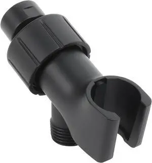 NearMoon Adjustable Shower Arm Mount- with Universal Wall Hook Bracket and Brass Pivot Ball, Shower Head Holder for Hand Held Showerheads (Matte Black) NearMoon Adjustable Shower Arm Mount- with Universal Wall Hook Bracket and Brass Pivot Ball, Shower Head Holder for Hand Held Showerheads (Matte Black)