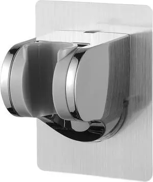 Adjustable Shower Head Holder, No-Drill Strong Adhesive Wall Mount Bracket for Handheld Showerhead, Secure & Easy Install, for Bathroom, RV, Kids Bathroom Shower (Silver, 1 Pack Adjustable Shower Head Holder, No-Drill Strong Adhesive Wall Mount Bracket for Handheld Showerhead, Secure & Easy Install, for Bathroom, RV, Kids Bathroom Shower (Silver, 1 Pack