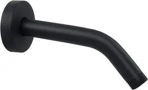NearMoon Shower Arm with Flange, Made of 304 Stainless Steel Shower Extension Extender Pipe, Wall-Mounted for Fixed Bathroom Showerhead, Never Rust (6 Inch, Matte Black) NearMoon Shower Arm with Flange, Made of 304 Stainless Steel Shower Extension Extender Pipe, Wall-Mounted for Fixed Bathroom Showerhead, Never Rust (6 Inch, Matte Black)