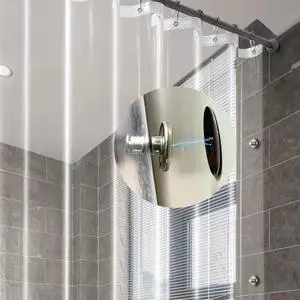 6 Hole Small Shower Curtain Liner with Side Magnets Kit, 36x72 | Close to Wall & Splash Guard, Bottom Magnets, Clear Narrow Stall Plastic Shower Liner 36 x 72 Inch for Bathroom 6 Hole Small Shower Curtain Liner with Side Magnets Kit, 36x72 | Close to Wall & Splash Guard, Bottom Magnets, Clear Narrow Stall Plastic Shower Liner 36 x 72 Inch for Bathroom