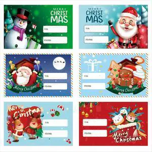 Christmas Labels Stickers120Pcs 75x48mm Christmas Name Gift Label Self-Adhesive Xmas Gift Tags for Holiday Packaging Christmas Labels Stickers120Pcs 75x48mm Christmas Name Gift Label Self-Adhesive Xmas Gift Tags for Holiday Packaging
