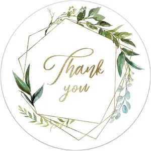 Greenery Frames Thank You Stickers, 2 Inch Thank You Stickers, 50 Thank You Labels Perfect for Small Business Owners, Wedding, Birthday Party Favors, Thanks Envelope, Gift Box. Greenery Frames Thank You Stickers, 2 Inch Thank You Stickers, 50 Thank You Labels Perfect for Small Business Owners, Wedding, Birthday Party Favors, Thanks Envelope, Gift Box.