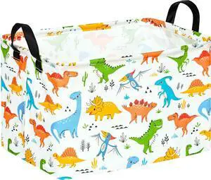 Dinosaur Patter Gift Storage Basket Rectangle Storage Organizer for Nursery Hamper Home Bedroom Laundry Hamper Shelf Baskets. Dinosaur Patter Gift Storage Basket Rectangle Storage Organizer for Nursery Hamper Home Bedroom Laundry Hamper Shelf Baskets.