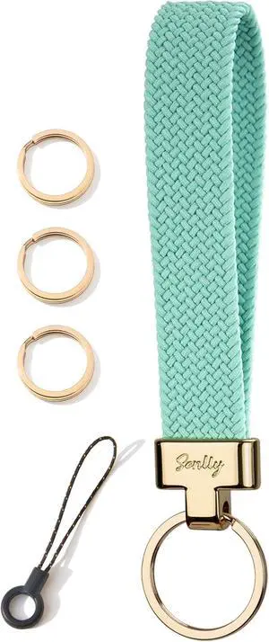 Wristlet Lanyard, Stretchy Keychain Holder, Original Elastic Anti-Drop Design Keyring Wristlet Lanyard, Stretchy Keychain Holder, Original Elastic Anti-Drop Design Keyring