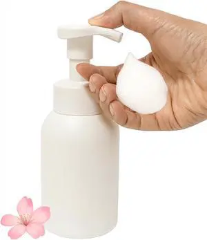 Plastic Foaming Hand Soap Dispenser,Toddler Bar Soap Cute Kids Dispenser for Bathroom Refillable Pump Bottles for Kitchen Liquid Shampoo Body Wash 10oz 300ml (1, White) Plastic Foaming Hand Soap Dispenser,Toddler Bar Soap Cute Kids Dispenser for Bathroom Refillable Pump Bottles for Kitchen Liquid Shampoo Body Wash 10oz 300ml (1, White)