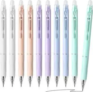 Temiary 10 Pcs Retractable Erasable Gel Pens, Black Ink Fine Point 0.5 mm | Make Mistakes Disappear, Smooth Writing Gel Pen with Eraser for Journaling Note Taking Marking Planner Crossword Puzzles Temiary 10 Pcs Retractable Erasable Gel Pens, Black Ink Fine Point 0.5 mm | Make Mistakes Disappear, Smooth Writing Gel Pen with Eraser for Journaling Note Taking Marking Planner Crossword Puzzles
