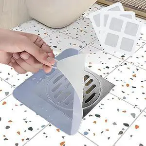 Silicone Tub Stopper Floor Drain Cover,3pcs Shower Drain Mesh Stickers + 3 Pieces Sewer Anti-Odor Mat Deodorizing Drain Plugs for Kitchen Bathroom and Laundry (8 * 8 Inch) Silicone Tub Stopper Floor Drain Cover,3pcs Shower Drain Mesh Stickers + 3 Pieces Sewer Anti-Odor Mat Deodorizing Drain Plugs for Kitchen Bathroom and Laundry (8 * 8 Inch)