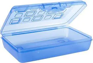 Sterilite Pencil Box with Splash Tint Lid (17224812),Multicolor Sterilite Pencil Box with Splash Tint Lid (17224812),Multicolor