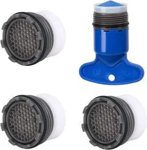 1.2GPM Faucet Replacement Part Insert Filter, Restrictor Aerator, 16.5mm/0.65Inch, 4 Pack 1.2GPM Faucet Replacement Part Insert Filter, Restrictor Aerator, 16.5mm/0.65Inch, 4 Pack