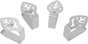 Honbay 4PCS Stainless Steel Silver Thickened Strong Cloth Clip,Tablecloth Clamp Holder, Table Cover Clamps,Table Cloth Holders, Table Cloth Clips Holders for Outdoor and Indoor (Leaf) Honbay 4PCS Stainless Steel Silver Thickened Strong Cloth Clip,Tablecloth Clamp Holder, Table Cover Clamps,Table Cloth Holders, Table Cloth Clips Holders for Outdoor and Indoor (Leaf)